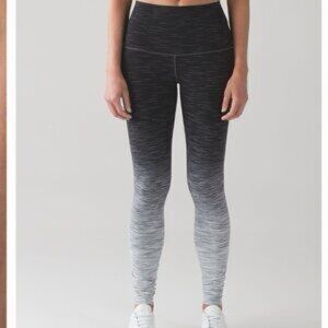 NWT Lululemon Wunder Under Hi-Rise Tight Ombre Melange size 2